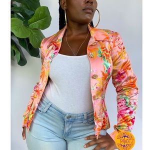 Vintage 90’s Dolce & Gabbana Floral Jacket